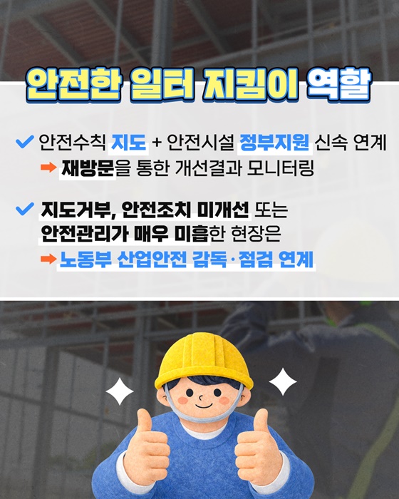 안전한 일터 지킴이 안전보건순찰 개시!