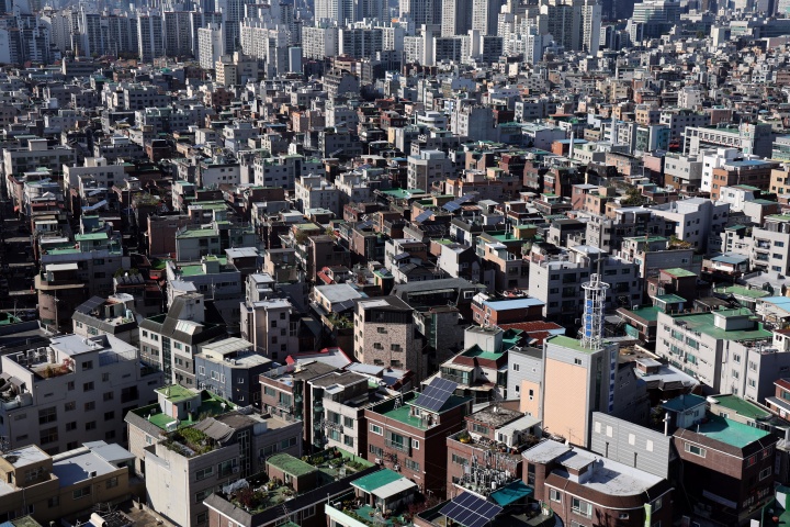 서울시내 주택가 모습. 2015.11.3. (ⓒ뉴스1, 무단 전재-재배포 금지)