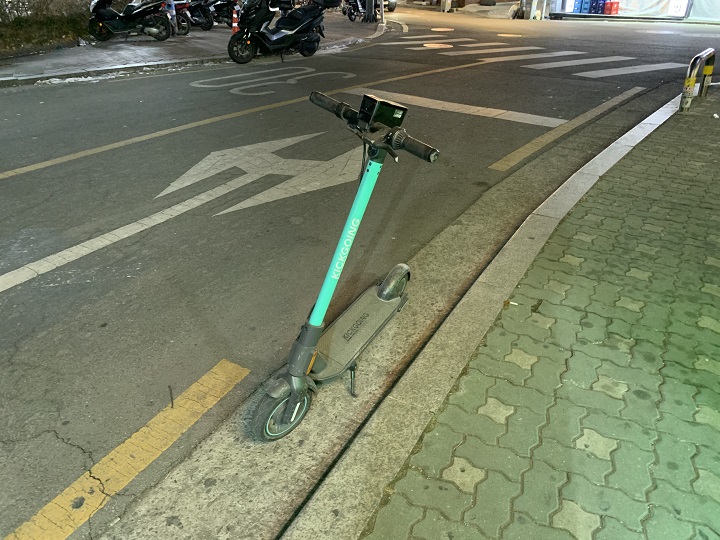 전동 킥보드 주정차