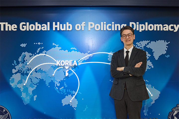 캄보디아 스캠조직 검거 작전을 실무 총괄한 박재석 총경 (사진=경찰청)