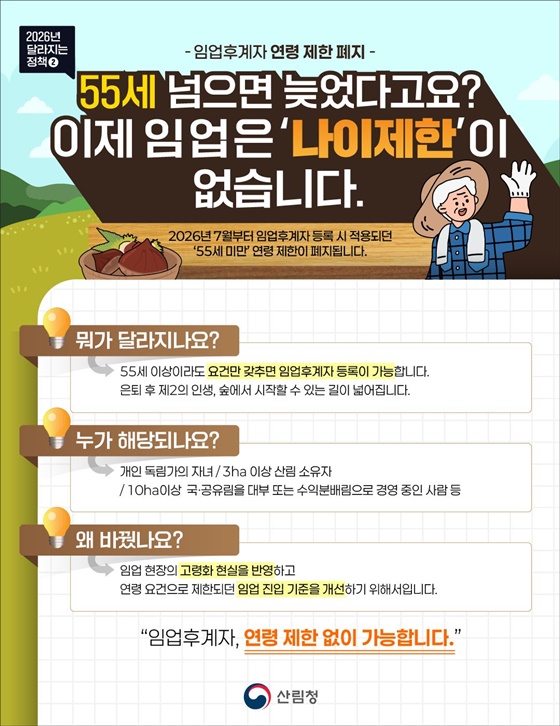 2026 산림정책 이렇게 달라집니다