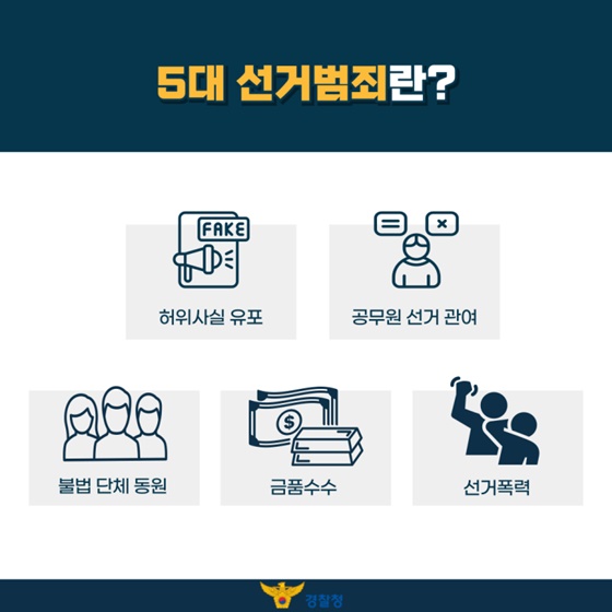 제9회 전국동시지방선거, 선거사범 단속체제 본격 가동