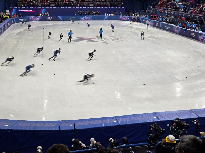 혼성계주 준준결승에서 압도적인 실력으로 1위를 차지한 우리 대표팀이지만, 준결승에서 선수간 안타까운 충돌로 파이널 B(순위결정전)에 출전하게 되어 최종순위 6위로 경기를 마감했다.