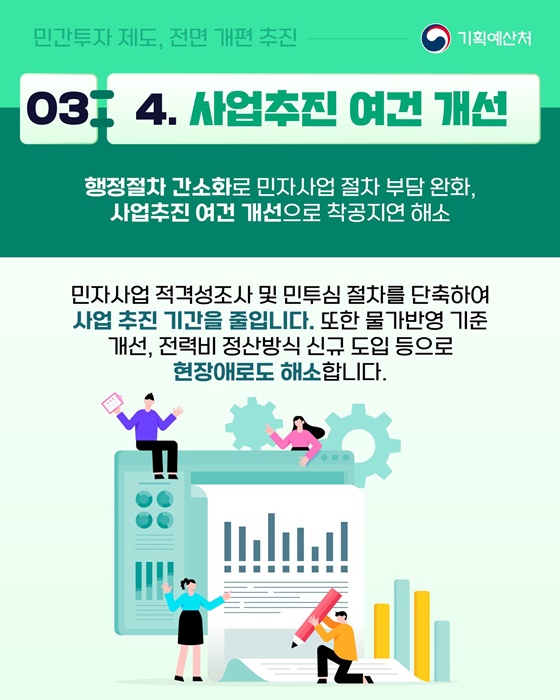 민간투자 제도, 전면 개편 추진