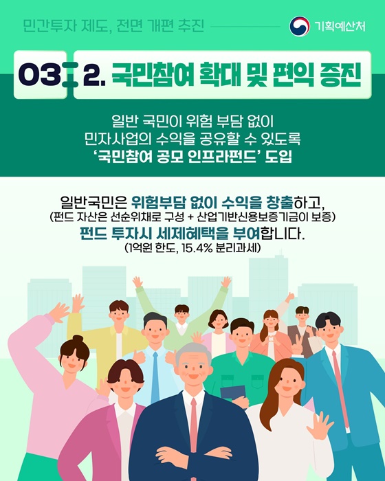 민간투자 제도, 전면 개편 추진