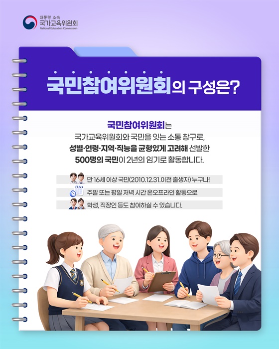 국가참여위원회 제2기 위원을 모집합니다!