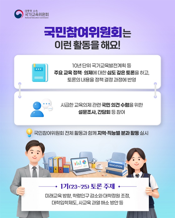 국가참여위원회 제2기 위원을 모집합니다!