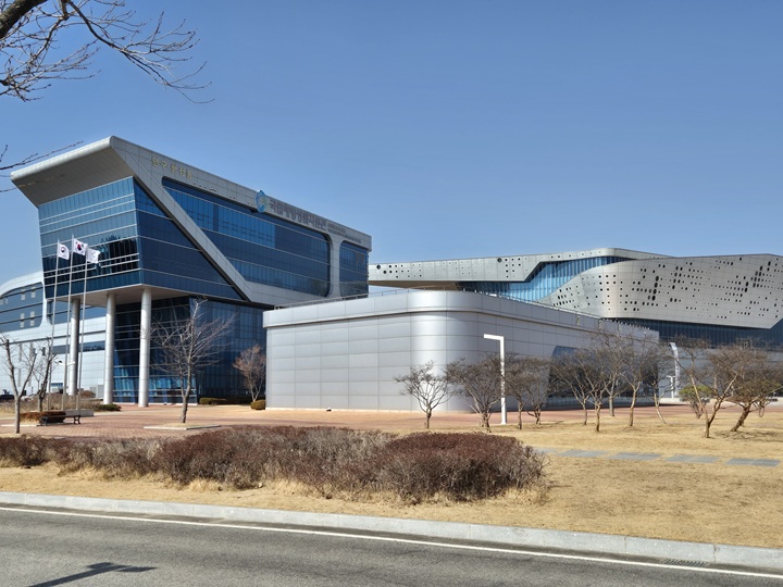 국립해양생물자원관 전경.