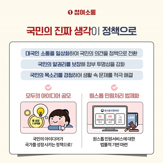 대한민국의 오늘이 행복하게 바뀝니다!