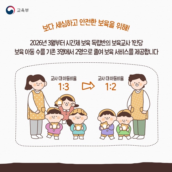 가정양육 부모를 위한 시간제 보육 서비스