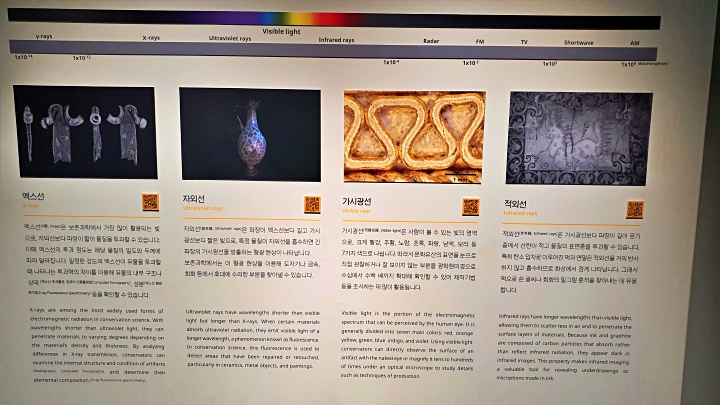 빛의 도구들은 유물을 해치지 않고도 정보를 읽어내며, 보존과학의 판단을 정밀하게 만든다.