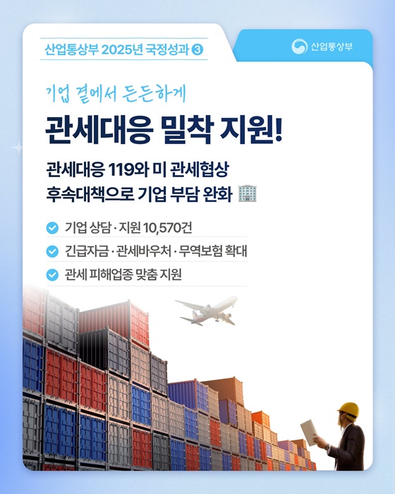 한눈에 보는 산업통상부 2025년 국정성과