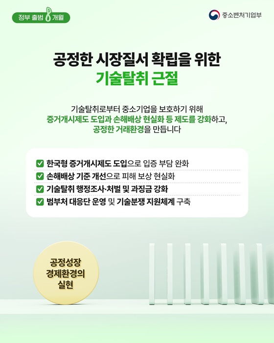 정부 출범 8개월, 중기부가 만든 성장과 도약의 발판