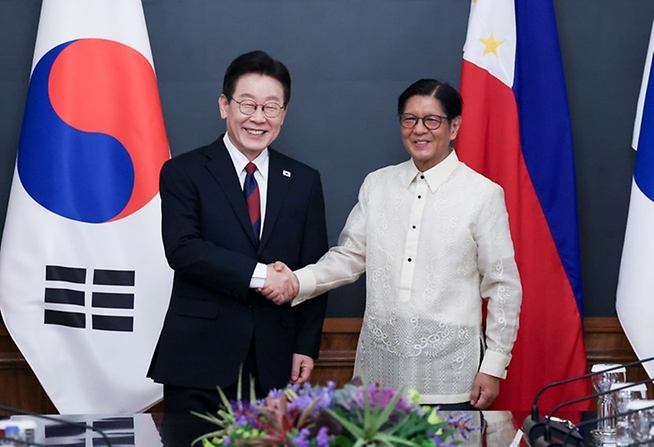 한-필리핀, 조선·원전·AI까지 협력 확대…핵심광물 MOU도 체결
