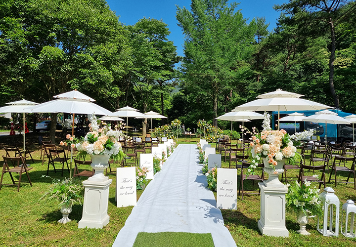 무등산생태탐방원 숲 결혼식 장소(사진=국립공원공단)