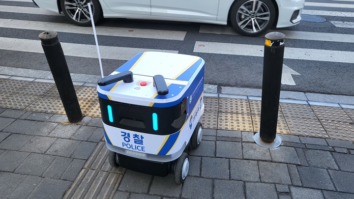 앞길을 막는 장애물이 있거나, 사람이 길을 막고 있으면 알아서 멈추는 모습을 보였다.