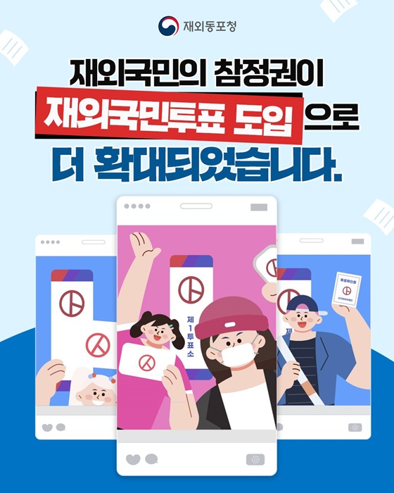 재외국민의 참정권, 재외국민투표 도입으로 더 확대