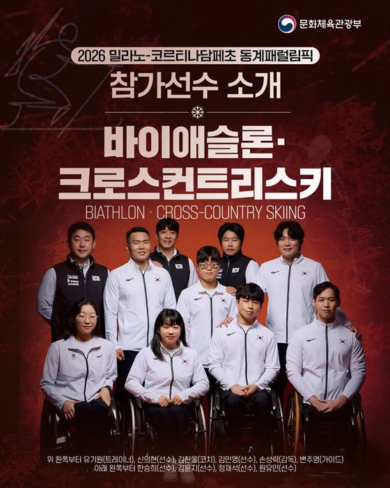 2026 밀라노-코르티나담페초 동계패럴림픽 참가선수 소개