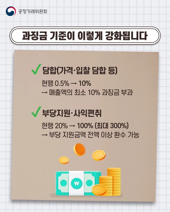 담합, 뿌리 뽑겠습니다