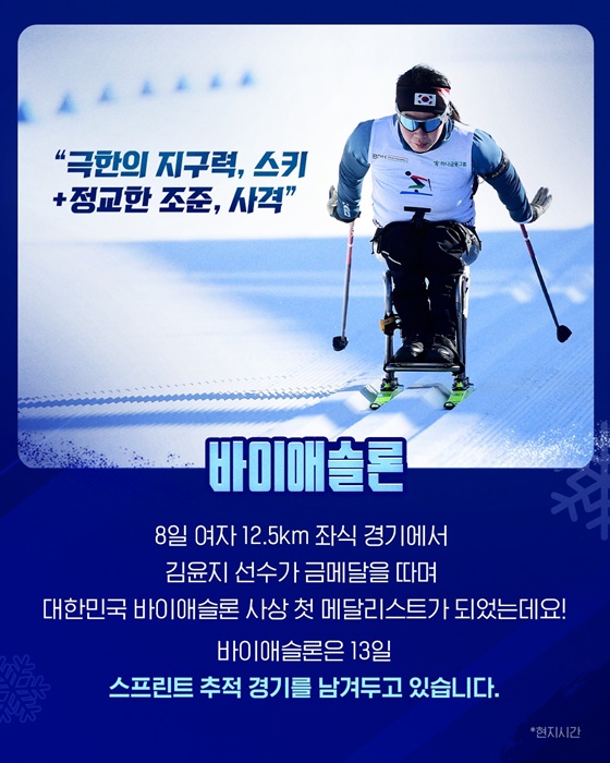 2026 동계패럴림픽 관전포인트