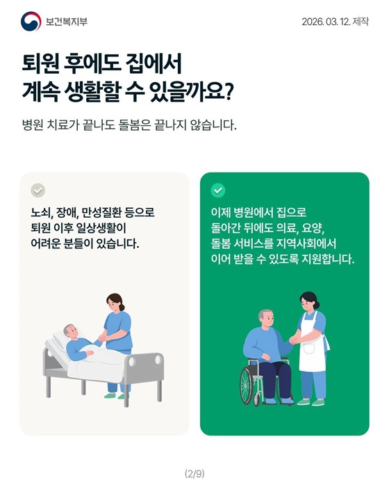 퇴원하는 날, 걱정 대신 안심을 담아 드립니다