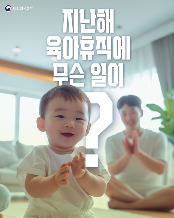 지난해 육아휴직에 무슨 일이?