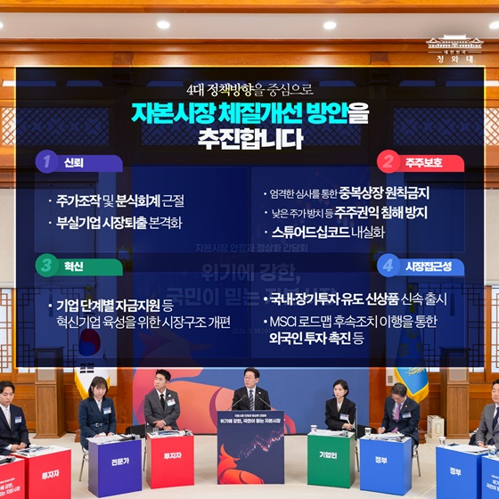 위기에 강한, 국민이 믿는 자본시장