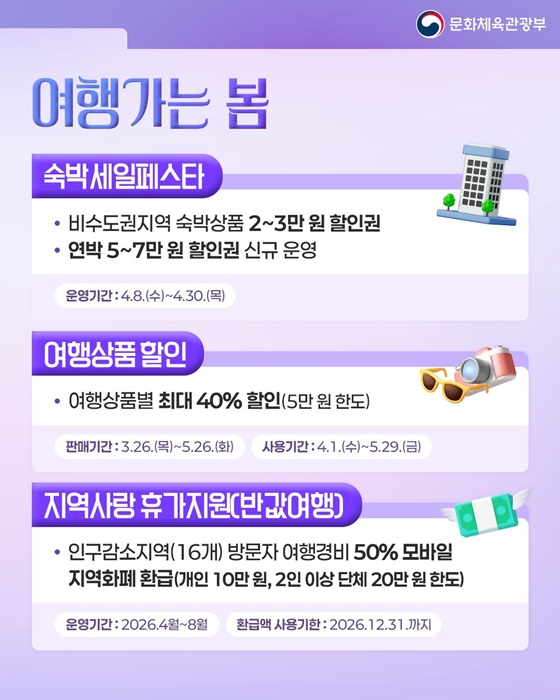 봄 여행 지금 떠나볼까요?