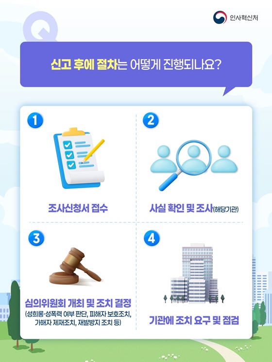 국가공무원 성희롱·성폭력 신고센터를 소개합니다