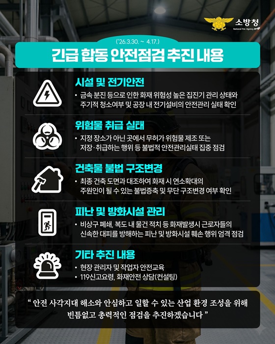 제2의 대전공장 화재 막는다