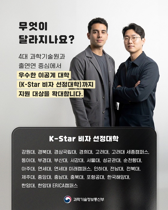 입국부터 정착까지 해외 우수 연구자 전주기 정착 지원