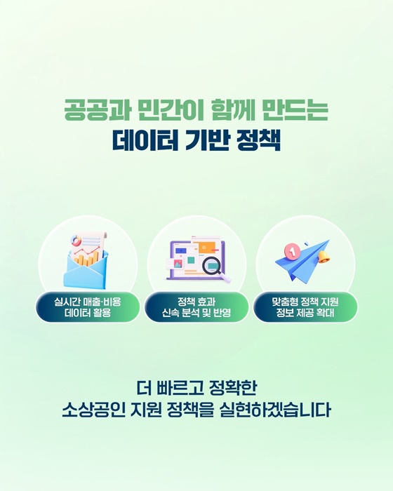 소상공인 통계, 이제 실시간으로 발표합니다!