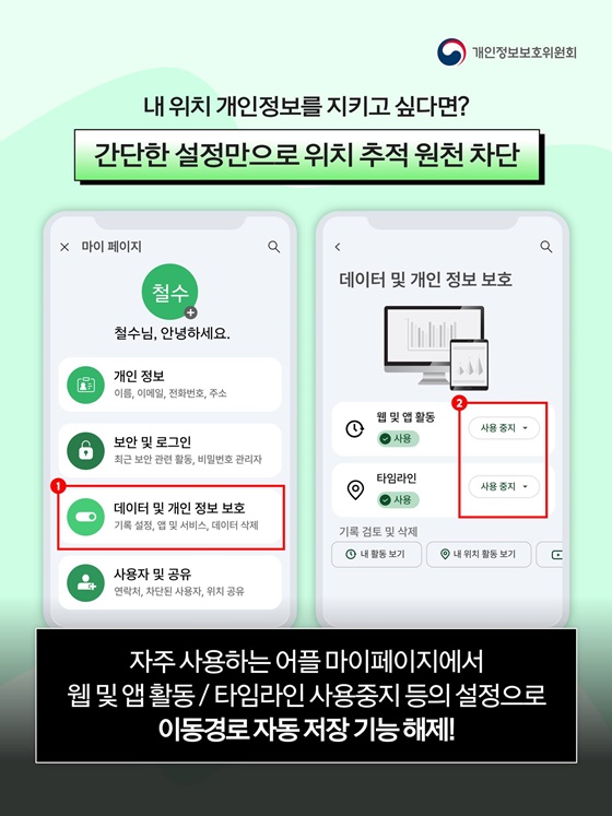 내가 다닌 모든 장소를 초단위로 기록하는 스마트폰?!