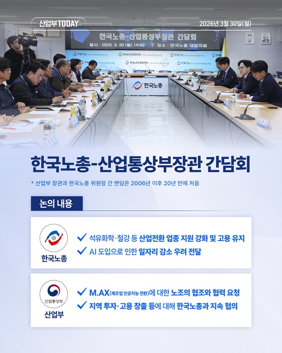 노사가 한마음으로 뭉쳐서 중동전쟁 위기를 극복해 나갑시다