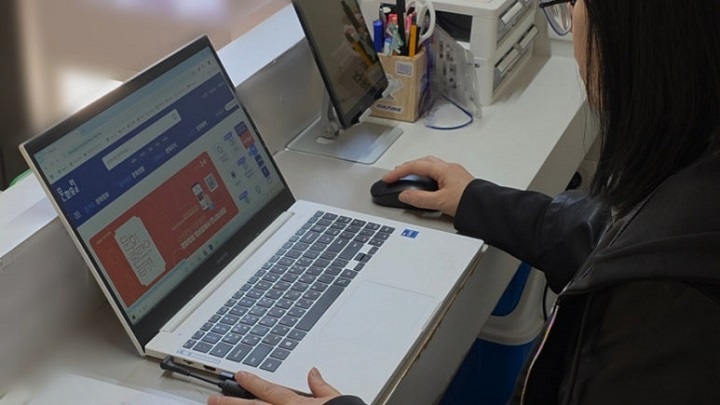 문화포털 누리집에서 전국의 다양한 문화콘텐츠를 검색한다. 본인 촬영