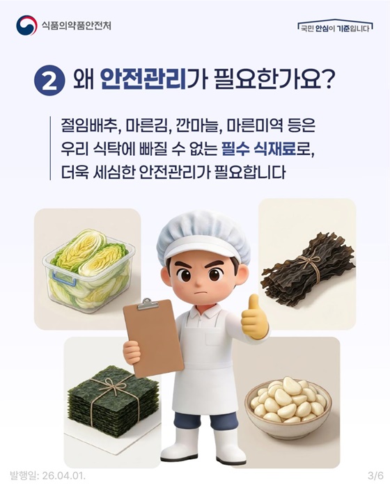 단순처리 농수산물 생산업체 자율점검 시범사업 추진