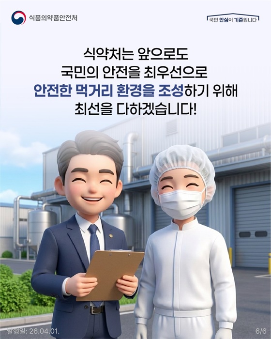 단순처리 농수산물 생산업체 자율점검 시범사업 추진