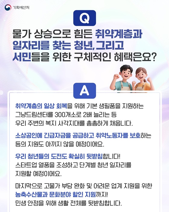 위기를 기회로! 나에게 힘이 되는 추가경정예산안 알아보기
