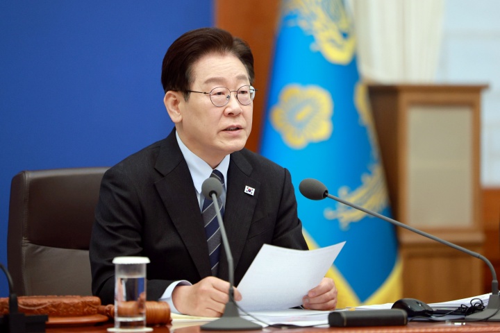 이재명 대통령이 6일 청와대에서 열린 국무회의 겸 제4차 비상경제 점검회의에서 발언하고 있다.(ⓒ뉴스1, 무단 전재-재배포 금지)