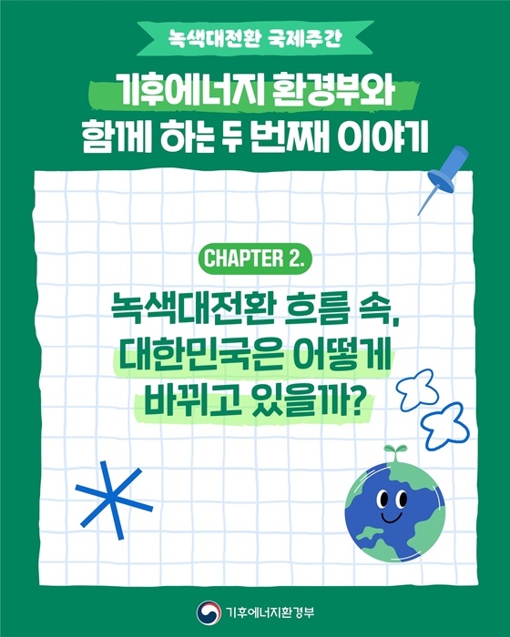 녹색대전환 흐름 속, 대한민국은 어떻게 바뀌고 있을까?