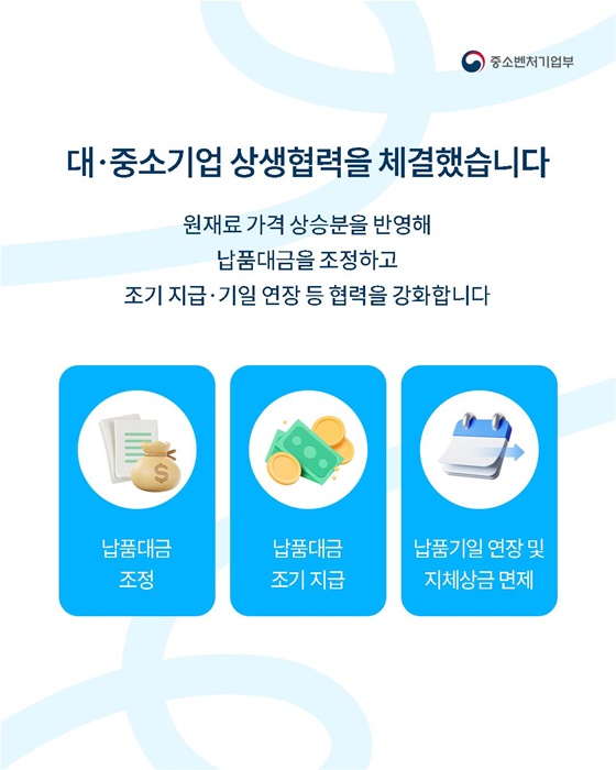 원가 상승 부담은 줄이고, 대·중소기업 상생은 높이고