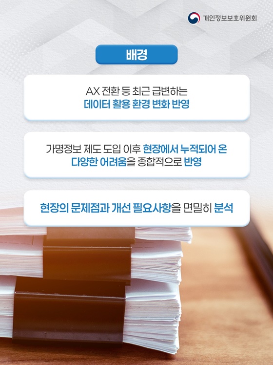 가명정보 처리 가이드라인 전면 개정, 위험도 기반 판단 체계 확립