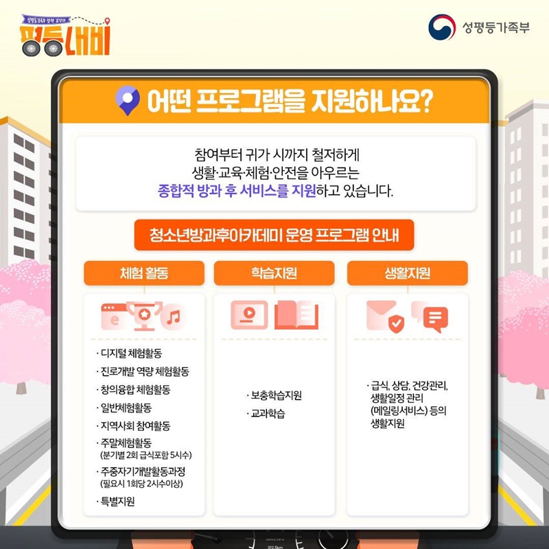 평등내비 청소년방과후아카데미