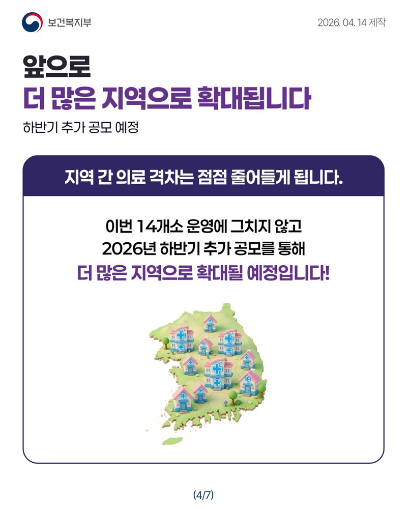 취약지 소아 야간·휴일 진료기관 14개소 운영 시작