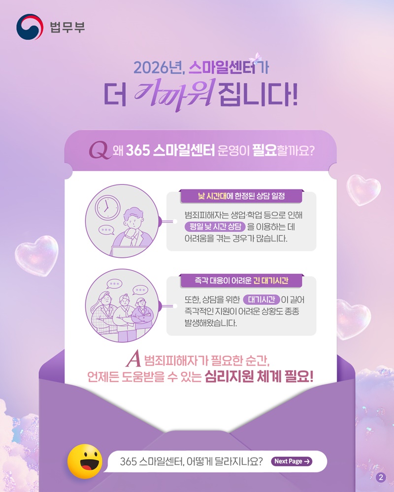 안정을 위해서! 필요한 건? 상담