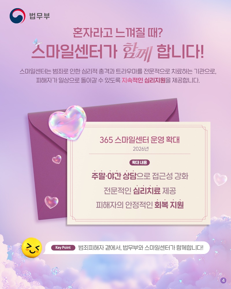 안정을 위해서! 필요한 건? 상담