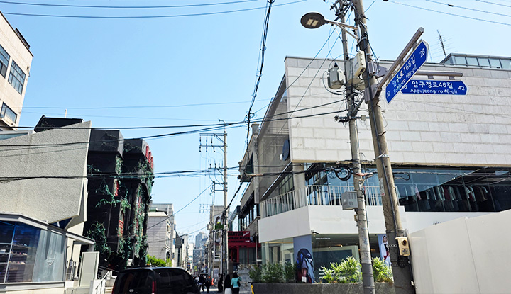 (사진06 - 강남근처 전선)