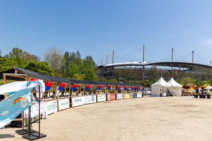 완벽한 베리어프리를 갖춘 축제였다 (본인 촬영)