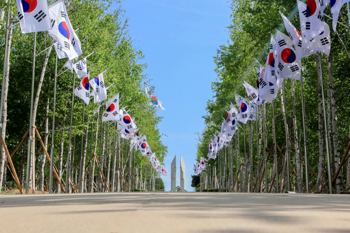 치열한 전투가 벌어졌던 백마고지 전적지 (본인 촬영)