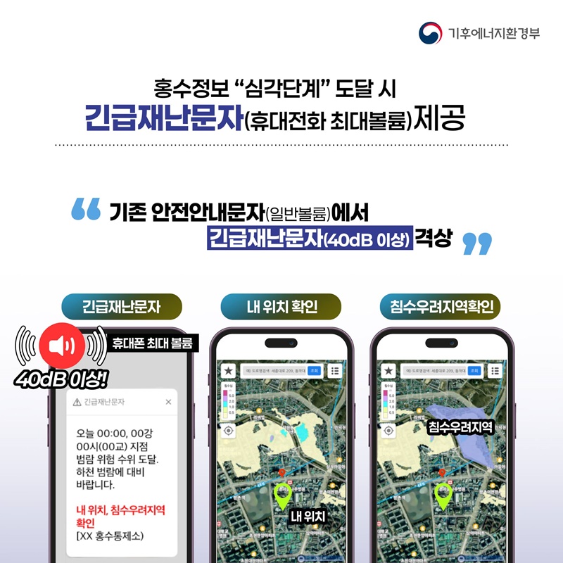 여름철 홍수 미리 대비해요